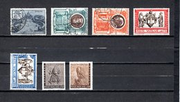 Vaticano  1946-60  .-   Y&T  Nº   11-13/14-15/16-17/18     Urgente - Priority Mail