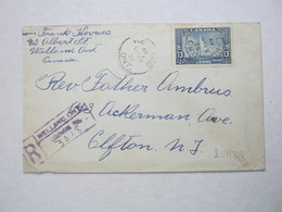 KANADA , Einschreiben Nach Den USA  1936 - Briefe U. Dokumente