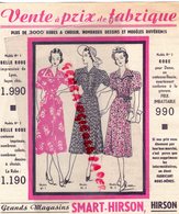 02- HIRSON -MAGASINS SMART - DEPLIANT PUBLICITAIRE  ROBE-COSTUME- VETEMENTS MODE - Kleding & Textiel