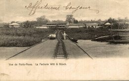 VUE DE PORTO NOVO LA FACTORIE WITT ET BUSCH - Dahomey