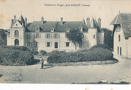 CPA -4219 - 86 Chateau Le Verger Près Liglet -Envoi Gratuit - Chateau De Touffou