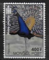 MONGOLIE  N° 2482  * * Millennium Charles Darwin Oiseaux Paons - Paons