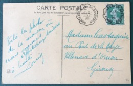France N°159 Sur CPA 1923 - Convoyeur MONTREJEAU à BAGN.-DE-LUCHON - (B127) - 1921-1960: Modern Period