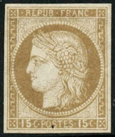 * N°19 15c Bistre - TB - Other & Unclassified