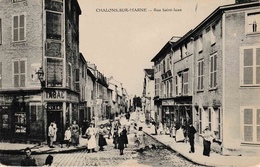 51 Chalons Sur Marne Rue Saint Jean Animation Tabac - Châlons-sur-Marne