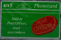 UNITED KINGDOM 1996 BT PHONECARD POST OFFICE USED VF!! - Autres & Non Classés