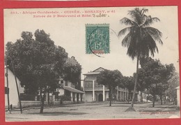 Guinée Française N°4 (YT) CàD Conakry 1909 Sur Carte Postale - Covers & Documents