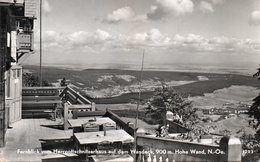 FERNBLICK VOM HERRGOTTSCHINTZERHAUS AUF DEM WANDECK-REAL PHOTO-1956 - Gutenstein