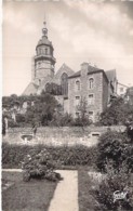 22 - LAMBALLE :  Eglise Saint Jean Avec Sa Tour Octogonale - CPSM Dentelée Noir Blanc Format CPA - Côtes D'Armor - Lamballe