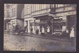CPA Allemagne Germany Carte Photo Circulé Commerce Shop - To Identify