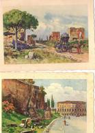 TRE CARTOLINE DI ROMA - (SERIE ASTRO) -  (ROMA) - Collections & Lots