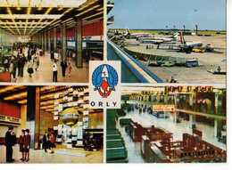 75 PARIS  Aeroport De Paris ORLY Hall Aire De Stationnement Point De Rendez Vous Galerie Marchande - Aeronáutica - Aeropuerto