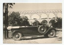 30 Pont Du Gard Auto Voiture Torpedo De Dion Bouton 1923 Cpm - Other & Unclassified