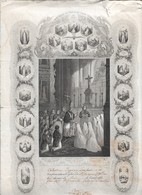 Souvenir De Confirmation En L'église St Jacques D'Illiers (28), 15/6/1853 - Religion & Esotérisme
