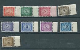 Italia Italy Stamps Mnh Potage Dues Segnatasse Sgd690 Sgd690 /d698 Mnh Cv £50+ - 1946-47 Corpo Polacco