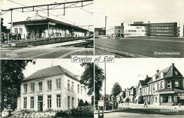 Cpsm Multivues Groeten Uit EDE - Station, Streekziekenhuis, Gem. Huis, Stationsweg - Ede