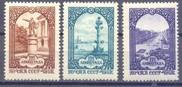 1957. USSR/Russia, 250th Anniv. Of Leningrad, Mich.1950/52, 3v, Mint/** - Nuevos