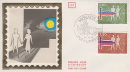 Enveloppe   FDC   1er   Jour   MONACO   Lutte  Contre  La  DROGUE   1976 - Droga