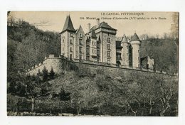 Delcampe - Ref 201 - MURAT - Château D'Anteroche Vu De La Route - Murat