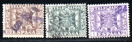 Espagne - N° TG82,TG82,TG79 - 1940 - Télégraphe