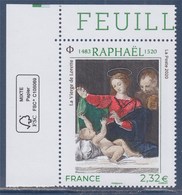 Raphaël Coinde Feuille Neuf 2.32€ Avec Logo écologie - 2010-2019