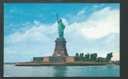 The Statue Of Liberty , On Bedloe's Island In New York HARBOR   Maca1345 - Statue Of Liberty
