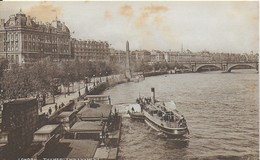 London - Londres - Thames Embankment  - Non écrite - River Thames