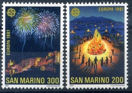 1981 SAN MARINO SET MNH ** Europa - Unused Stamps