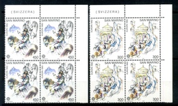 1982 SAN MARINO SET MNH ** Europa Quartina - Nuovi