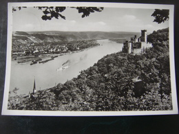 Allemagne - Deutschland - Germany --- Schloss Stolzenfels Am Rhein - Blick Auf OBERLAHNSTEIN ( Lahnstein ) - Lahnstein