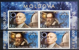 EUROPA        ANNEE 2009       MOLDAVIE          N° 565/566 + 565a/566a          NEUF** - 2009