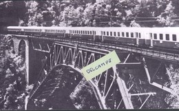 Nouvelle Configuration Du B.L.S. Sur Le Viaduc De Bietschtal Années 70  Reproduction - Opere D'Arte