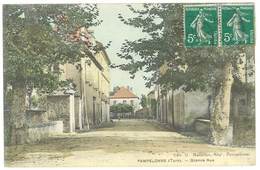 Cpa Tarn - Pampelonne - Grande Rue - Pampelonne