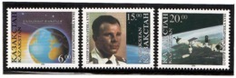 Kazakhstan 1996. Day Of Space (Earth,Gagarin,..). 3v: 6,15,20.   Michel # 1115-17 - Kazakhstan