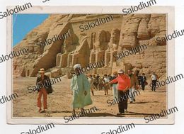 Abou Simbel Rock Temple Of Ramses II - EGYPT EGITTO - Storia Postale - XXL Card - Big Format - Temples D'Abou Simbel