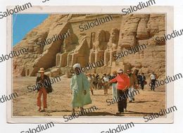 Abou Simbel Rock Temple Of Ramses II - EGYPT EGITTO - Storia Postale - XXL Card - Big Format - Abu Simbel Temples