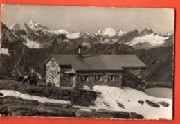 ZAF-32 Refuge Du Tracuit Sur Zinal. Anniviers. Cabane. Gyger  Cachet Zinal 1953 - Anniviers