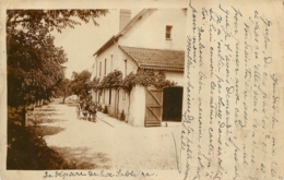 CARTE PHOTO  ENVOYEE DE CHATELLERAULT NOTEE LE DEPART DE LA SABLIERE 1901 - Ohne Zuordnung