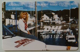 ISLE OF MAN - GPT - DHL - 1st Issue - AMANDA - 5IOMF - 10 Units - Mint - Isle Of Man