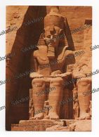 EGYPT EGITTO - Abou Simbel Rock Temple Of Ramses II  - Storia Postale - Tempels Van Aboe Simbel