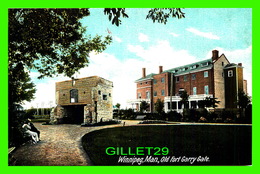 Delcampe - WINNIPEG, MANITOBA - OLD FORT GARRY GATE - PUB. BY W. J. GAGE & CO LTD - ANIMATED WITH A COUPLE - - Winnipeg