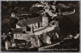 Delcampe - Waldeck Am Edersee - S/w Schloß Waldeck Mit Blick Auf Waldeck - Waldeck