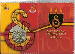 2005 TURKEY THE CENTENARY OF THE GALATASARAY SPORTS CLUB SPECIAL FOLDER (PORTFOLIO) - Club Mitici