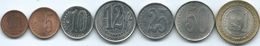 Venezuela - 2007 - 1, 5, 10, 12½, 25 & 50 Céntimos & 1 Bolívar (KMYs 87-93) - Venezuela