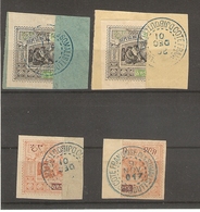 Obock _ (1894 ) Timbres Coupés N°53/54 Oblit - Gebruikt