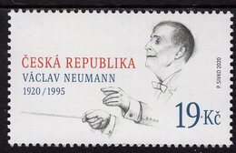 Czech Republic - 2020 - Personalities - Vaclav Neumann, Czech Conductor - Mint Stamp - Unused Stamps