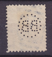 United States Perfin Perforé Lochung 'BB' I Circle 1902, Mi. 141 XA, 4c. Grant Stamp (2 Scans) - Perfins