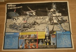 SPIROU Les Engins Lunaires Soviétiques 7 Octobre 1971 Supplément N° 1747 - Lune - Espace - Cosmos - Conquête Spatiale - - Manifesti & Offsets