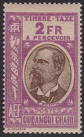 Oubangui    .   Yvert       .    Taxe 21     .    *   .     Neuf Avec Charniere    .  /   .   Mint-hinged - Nuevos