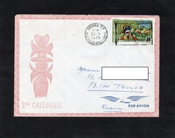 LSC 1975 - Cachet NOUMEA - Timbre YT 164 - Storia Postale